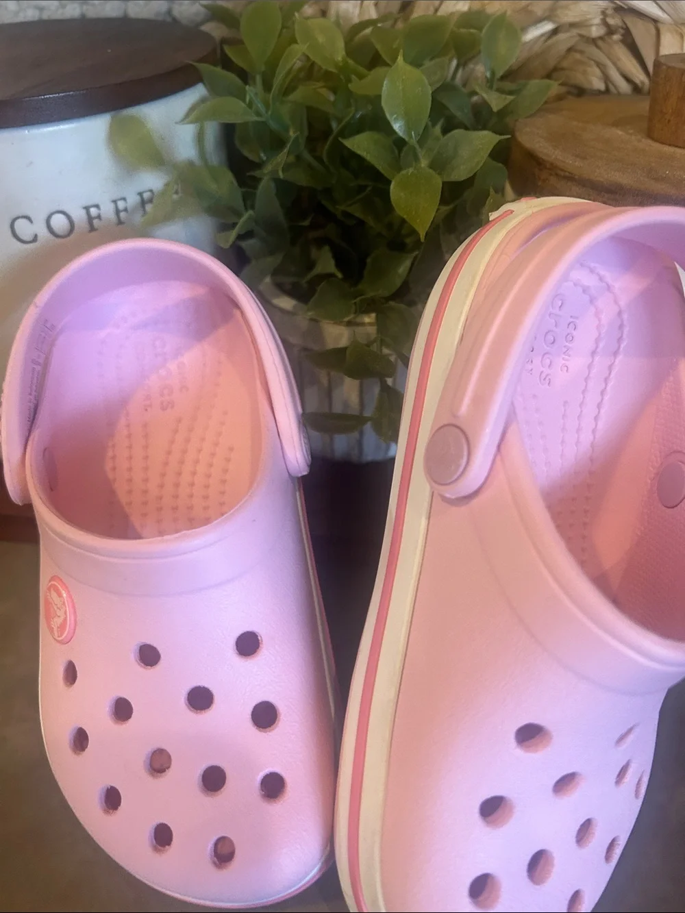 Crocs Crocband Clogs Ballerina Pink Sz C9